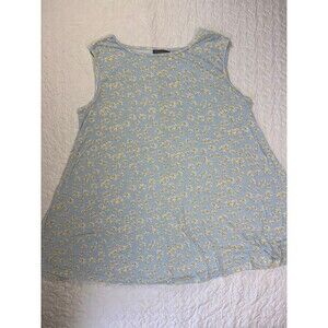 Veranee Blue Floral Sun Dress Size 3XL